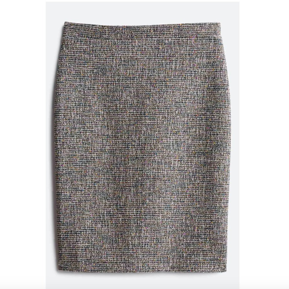 NWT LEOTA StitchFix Ashley Textured Pencil Skirt